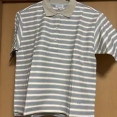 マックレガー レディース 半袖ポロシャツ ボーダー柄 Lのサムネイル