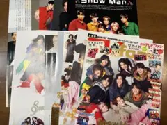 SnowMan テレビ雑誌4冊分 切り抜き