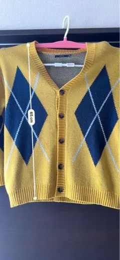 アーガイルカーディガン