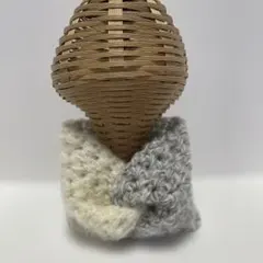 ハンドメイド(412) かぎ針編み　手編み ネックウォーマー　ヘアバンド