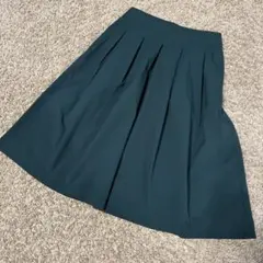 ユニクロ★UNIQLO★フレアスカート★グリーン