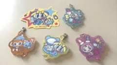 マツキヨ　ココカラ　アクリルチャーム　ステッカー　ベリエ　ナルミヤ　ブルーベリエ