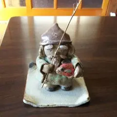 恵比寿神の陶器