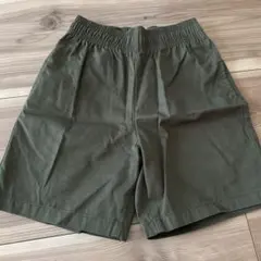 GU シェフショートパンツ S カーキ