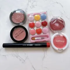 使用少ない リップ＆チーク リップ チーク まとめ売り セット