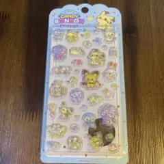 韓国限定 ポケモン ポケピース CANDY BONBON 3Dステッカ