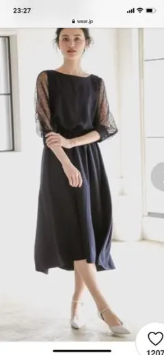 オールインワン ロングワンピース