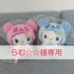 【らむ☆☆様専用】パンダハローキティ　ときめく平成BIGぬいぐるみ　全2種セット