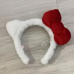 キティ　カチューシャ　USJ ユニバ　ハローキティ　被り物　帽子