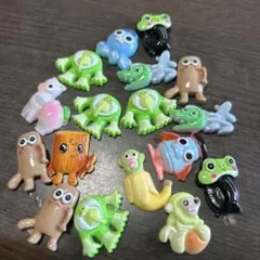 キャラクター デコレーションパーツ 17個セット