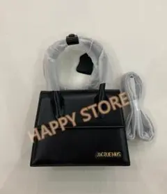 JACQUEMUS ブラックハンドバッグ