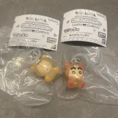 クレヨンしんちゃん めじるしアクセサリー　みんなでくまパジャマ