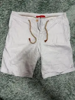 ZARA MAN リネン混 ショートパンツ ベージュ