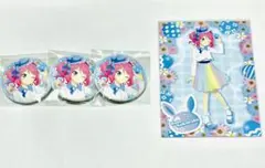 アイカツスターズ 桜庭ローラ ハート缶バッジ - メルカリ