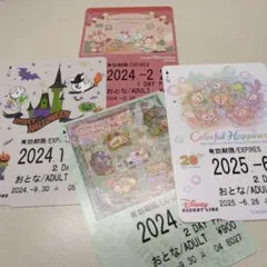 ディズニーリゾートラインフリーきっぷ 使用済