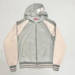 Puma ジャージ　パーカー　ピンク　グレー　160 m