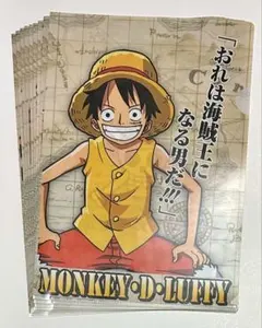 【未使用】グリコ × ワンピース キャンペーン クリアファイル 9種類セット