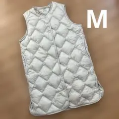ユニクロ　ウルトラライトダウン ロングベスト　M 収納袋付き