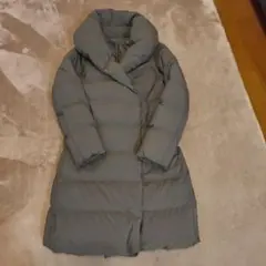 プラステ カーキ ロングダウンジャケット Sサイズ
