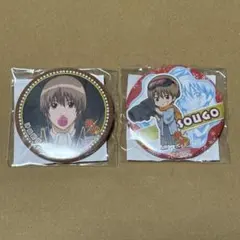 銀魂 in J-WORLD TOKYO ジァイワ　缶バッジ　沖田総悟　2点