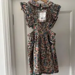 bonjour diary エプロンワンピース　6y 新品　ボンジュール