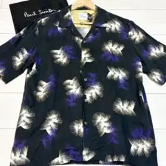 【24SS】ポールスミス Sunflare オープンカラーシャツ リネン 麻