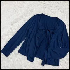 【GIANNI LO GIUDICE】オープンフロントカーディガン 40 羽織りのサムネイル
