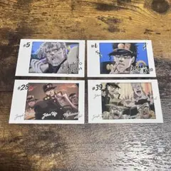 ジョジョ　キャラポトレ　4枚セット