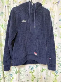 Champion フリースジャケット M ネイビー ②