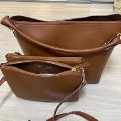 ROPE ブラウン トートバッグ セット