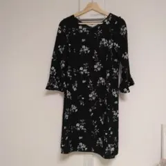 MISCH MASCH ／花柄フレア袖ワンピース ／サイズ38