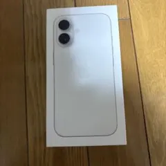 Apple iPhone 16ホワイト 箱