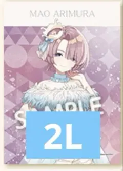 有村麻央　ローソンプリント　ブロマイド　2L