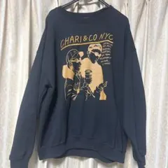 CHARI & CO グラフィックスウェット ブラック　XLのサムネイル