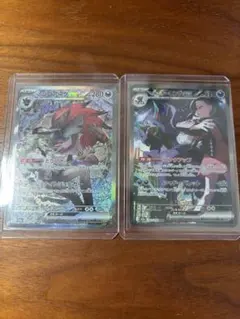 exマリィのオーロンゲex SAR Nのゾロアークex SAR 2枚セット