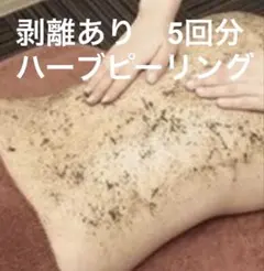 使用感が強めのタイプ ハーブピーリング（業務用） 4回分