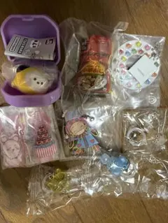 ミニチュアチャーム めじるしアクセサリー8点セット最終値下