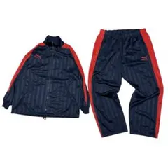 プーマ ジャージ 上下 セットアップ バックロゴ ビッグロゴ Y2K 刺繍 XL