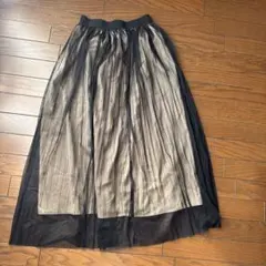 【美品】fifth チュールスカート　ブラック