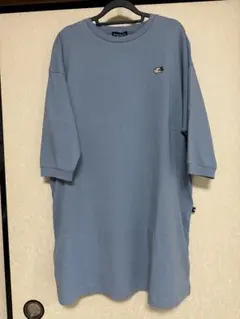 ドラッグストアーズ　バック総柄７分袖チュニック　新品タグ付き　F