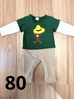 プティマイン　おさるのジョージロンパース　80