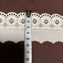コットンレース　5m