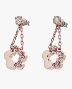 MARY QUANT ハーフストーンデイジー ピアス