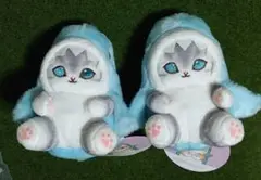 mofusand パステルサメにゃん マスコット ブルー２点
