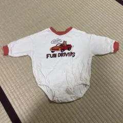 美品breeze ロンパース　くま　長袖