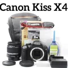 Canon Kiss X4一眼レフカメラ入門機に最適☆手振れ補正レンズ☆希少