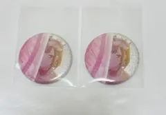 東雲絵名　グリッター缶バッジ　6C 2個