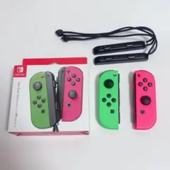 Switch Joy-Con ジョイコン ネオングリーン ネオンピンク