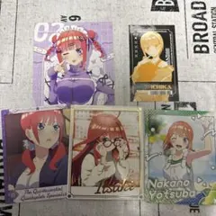五等分の花嫁 ポストカード カード セット