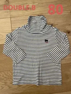 ダブルビー長袖Tシャツ　80